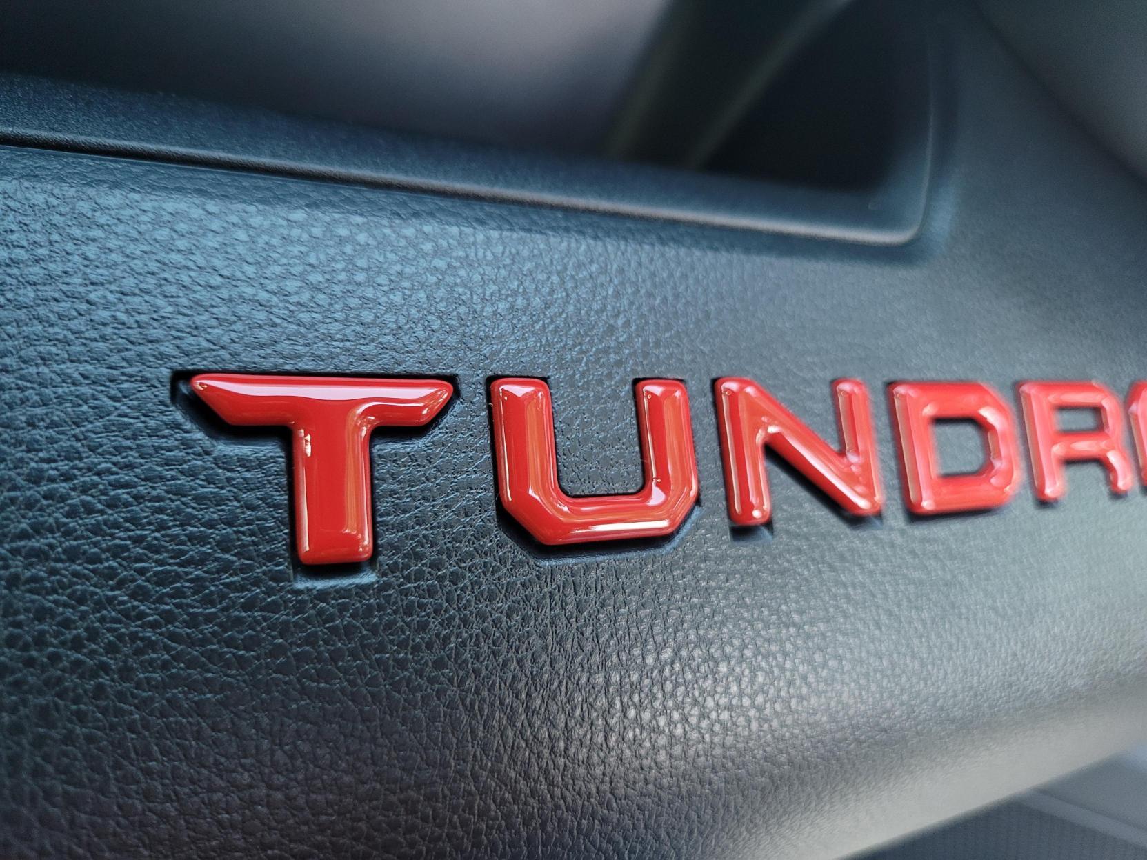 3rd Gen Tundra 3D Dashboard letters for 2022-2026