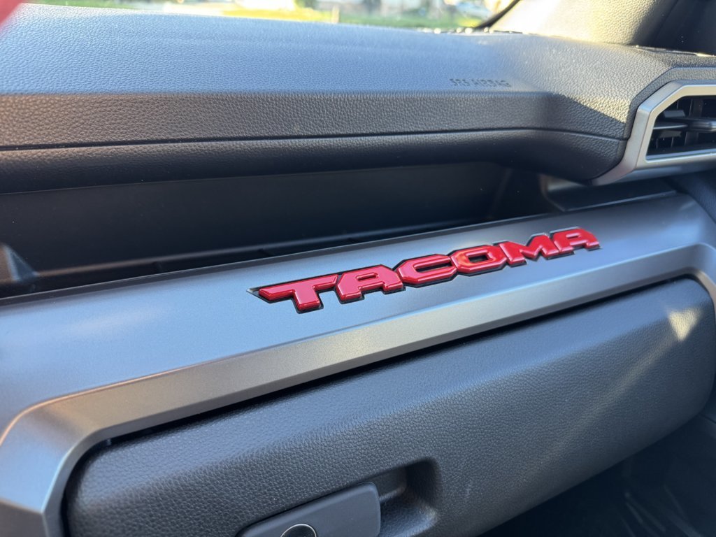 4th gen Tacoma glovebox letters overlays 2024-present